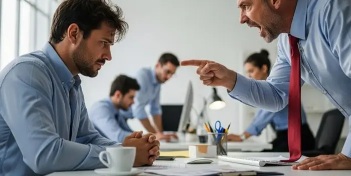 Sofre pressão ou humilhação no trabalho todo dia?
